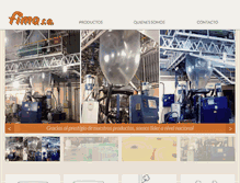 Tablet Screenshot of fimasa.com.ar
